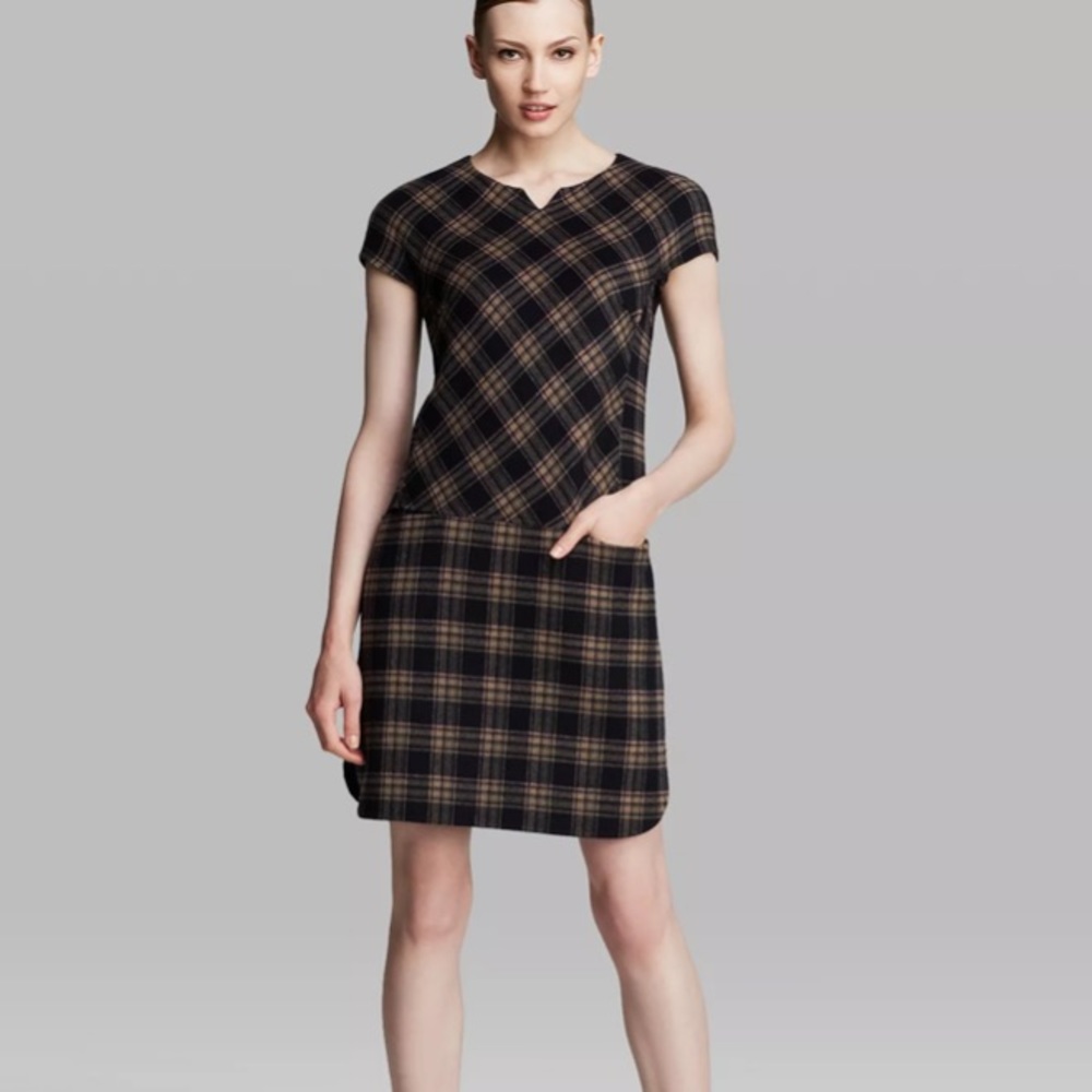 Weekend Max Mara Plaid Dress Size S